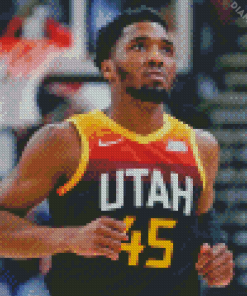 Donovan Mitchell Diamond Painting