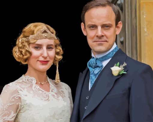 Downton Abbey Wedding Diamond Painting