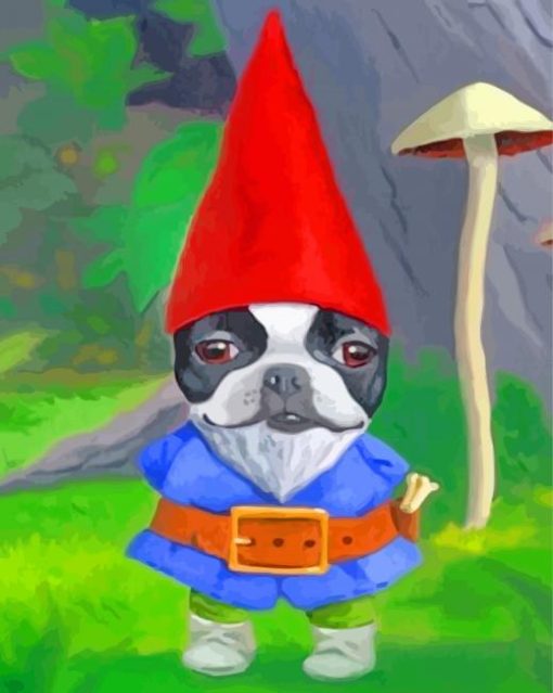 Dwarf Dog Diamond Painting