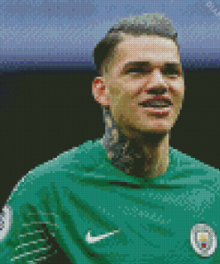 Ederson Footballer Diamond Painting