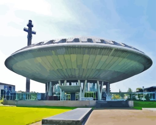 Evoluon Museum Diamond Painting