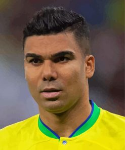 Footballer Casemiro Diamond Painting