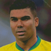 Footballer Casemiro Diamond Painting