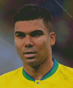 Footballer Casemiro Diamond Painting