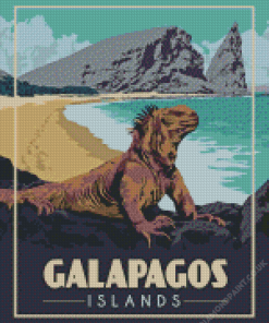 Galapagos Islands Poster Diamond Painting