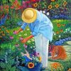 Gardener Woman Diamond Painting