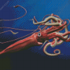 Giant Squid Animal Diamond Painting