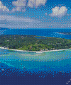 Gili Island Landscape Diamond Painting