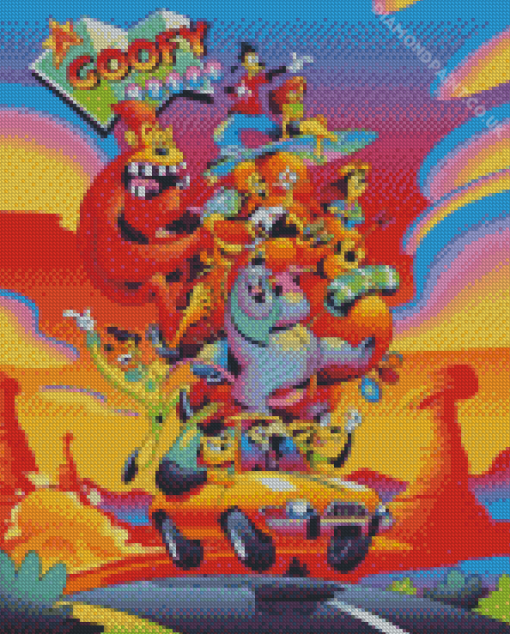 Goofy Movie Diamond Painting