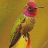 Green Hummingbird Diamond Painting