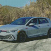 Grey Gti Golf Diamond Painting