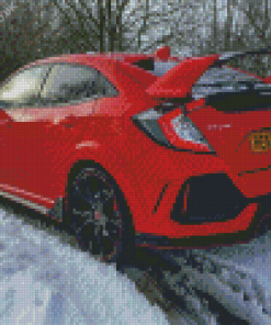 Honda Civic Type R Diamond Painting