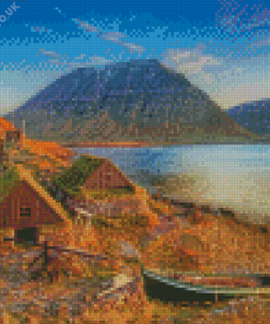 Iceland Fjords Diamond Painting