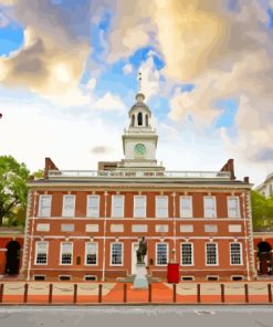 Independence Hall Diamond Painting