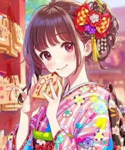 Japanese Girl Diamond Painting