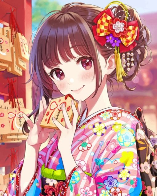 Japanese Girl Diamond Painting