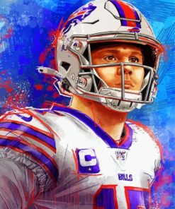 Josh Allen Diamond Painting