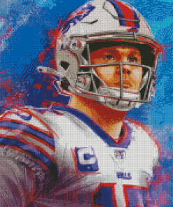 Josh Allen Diamond Painting