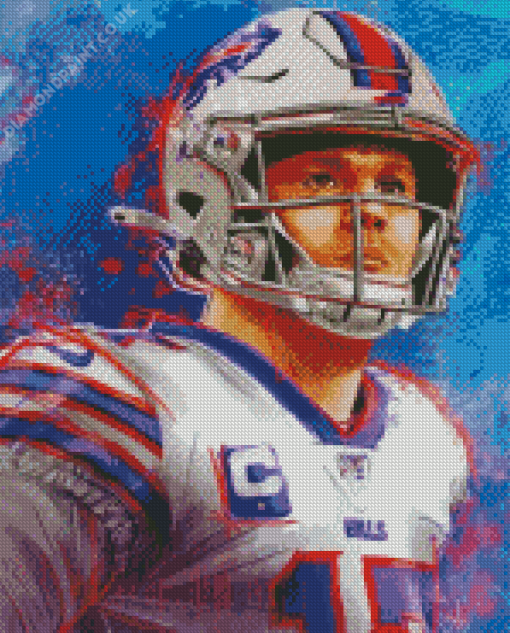 Josh Allen Diamond Painting