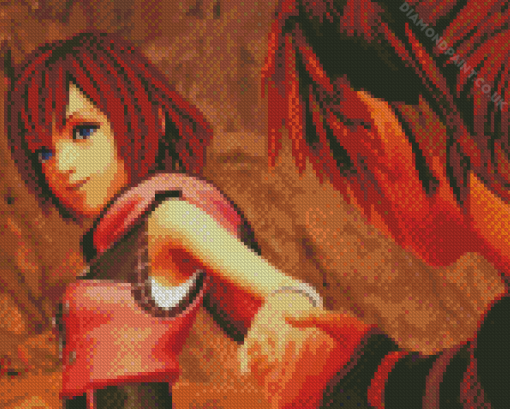 Kairi Kingdom Hearts Diamond Painting