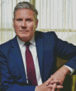 Keir Starmer Diamond Painting