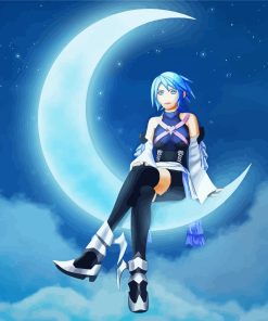 Kingdom Hearts Aqua Diamond Painting