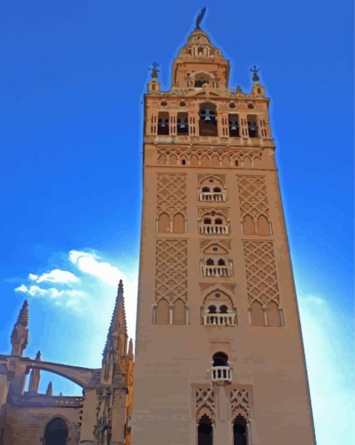 La Giralda Tower Diamond Painting