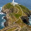 Lighthouse Of South Stack Diamond Painting