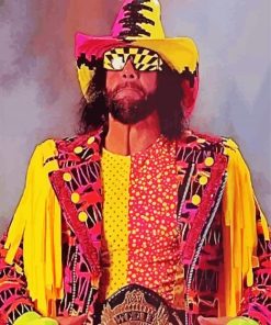 Macho Man Diamond Painting