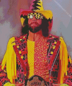 Macho Man Diamond Painting