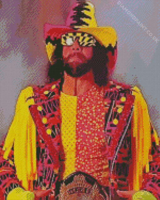 Macho Man Diamond Painting