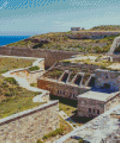 Menorca Mola Fortress Diamond Painting