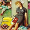 Norman Rockwell Diamond Painting