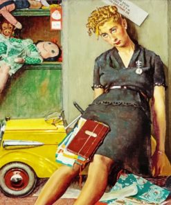 Norman Rockwell Diamond Painting