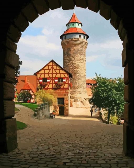 Nuremberg Castle Diamond Painting