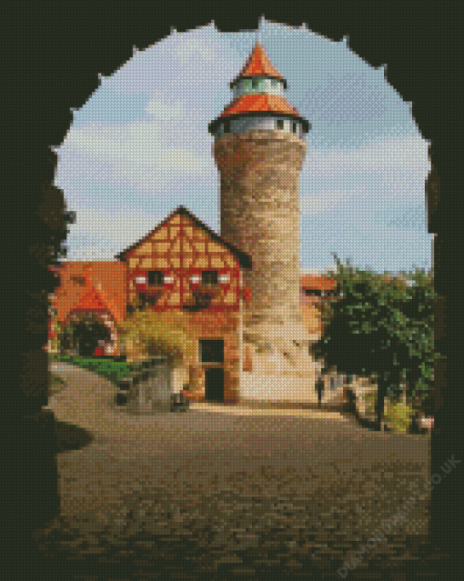 Nuremberg Castle Diamond Painting