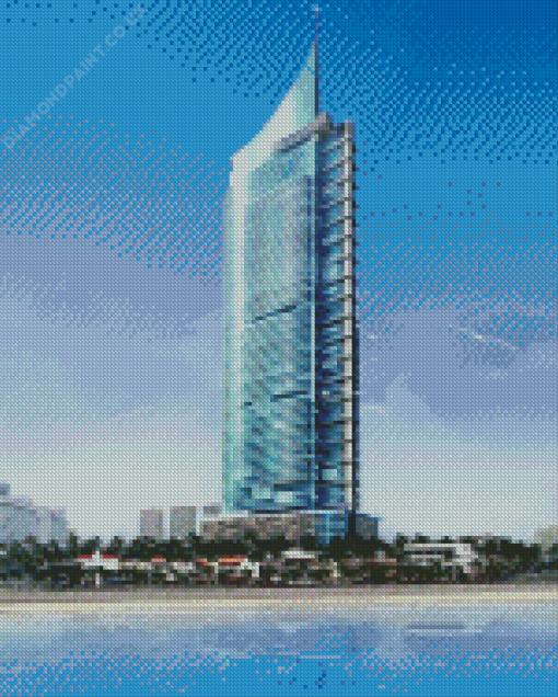 Ocean 1 Tower Diamond Painting