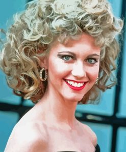 Olivia Newton Grease Diamond Painting