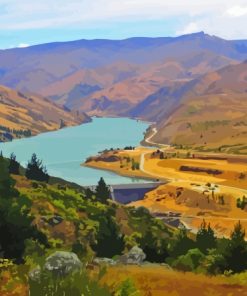 Otago Kawarau River Diamond Painting