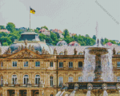 Plaza Del Castillo Diamond Painting