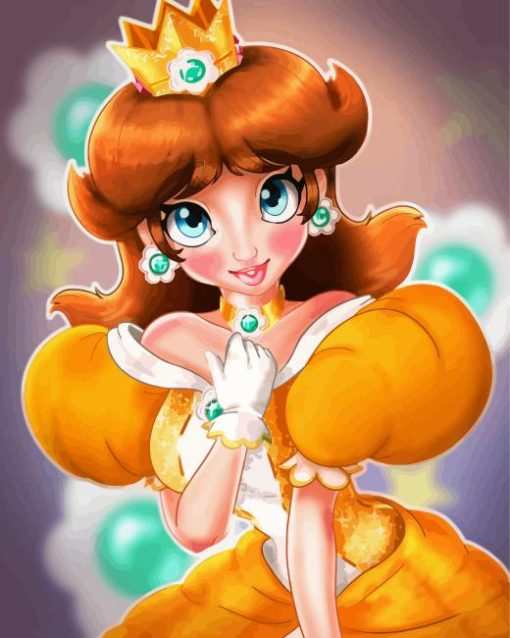 Princess Daisy Diamond Painting