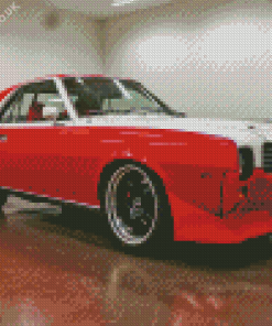 Red 1969 Amc Amx Diamond Painting