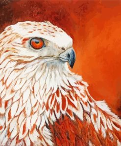 Red Tailed Hawk Diamond Painting