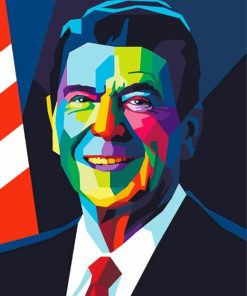 Ronald Reagan Diamond Painting