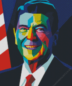 Ronald Reagan Diamond Painting