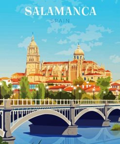 Salamanca Spain Poster Diamond Painting