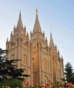 Salt Lake Temple Diamond Painting