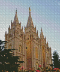 Salt Lake Temple Diamond Painting