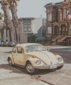 San Francisco Vw Bug Diamond Painting