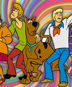 Scooby Do Characters Diamond Painting